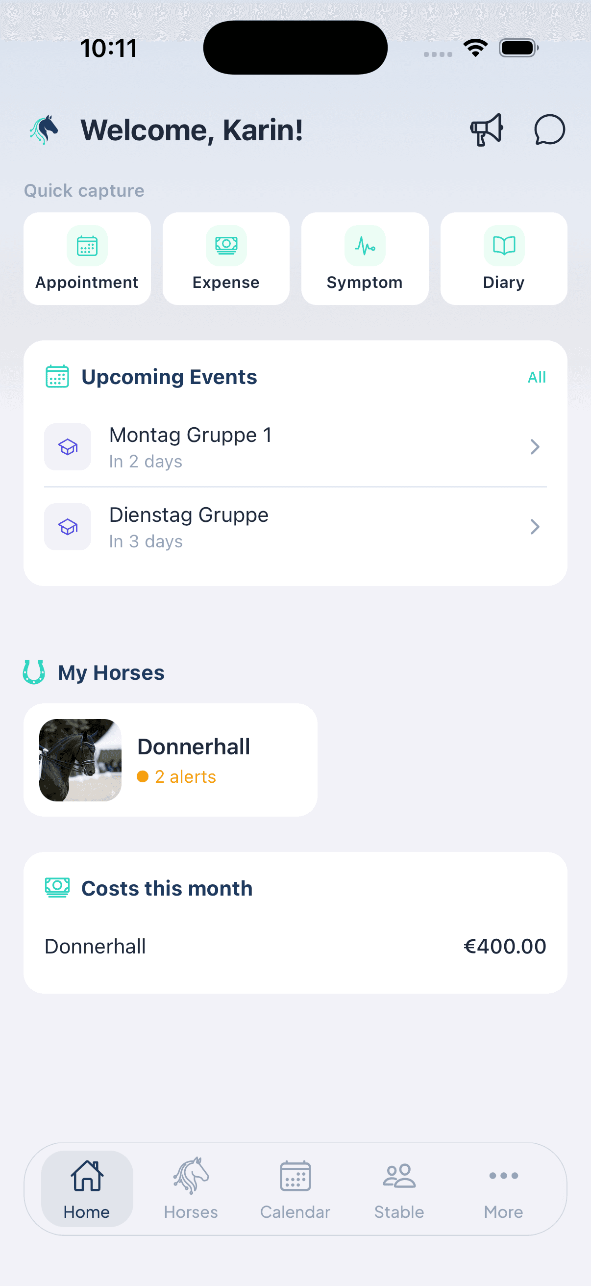 StalliQ Dashboard